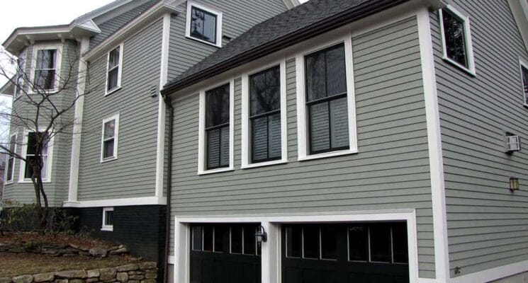 exterior painted house Hubbard street in Concord ma