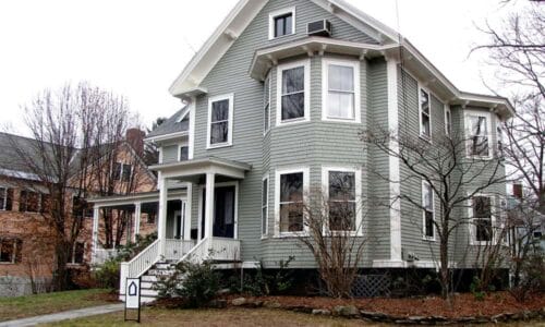 exterior painted house Hubbard street in Concord ma