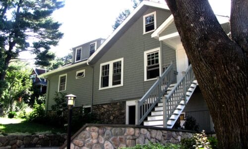 grey exterior of home in Lexington Ma