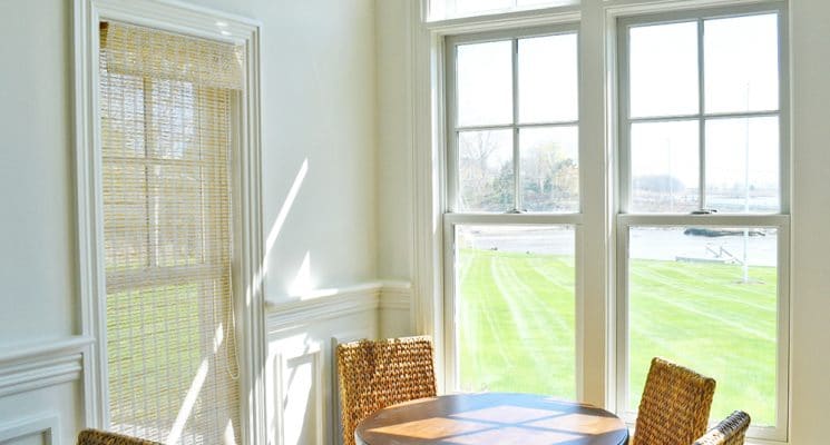 white wall sun room