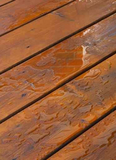 wet deck wood